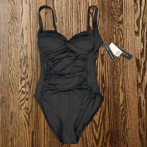 La Blanca Other - Black one piece swimsuit